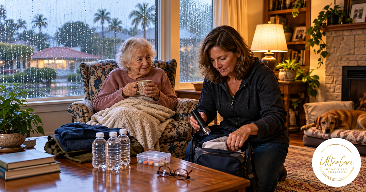 Ultracare - California Flood Preparedness Week - El Niño Senior Safety
